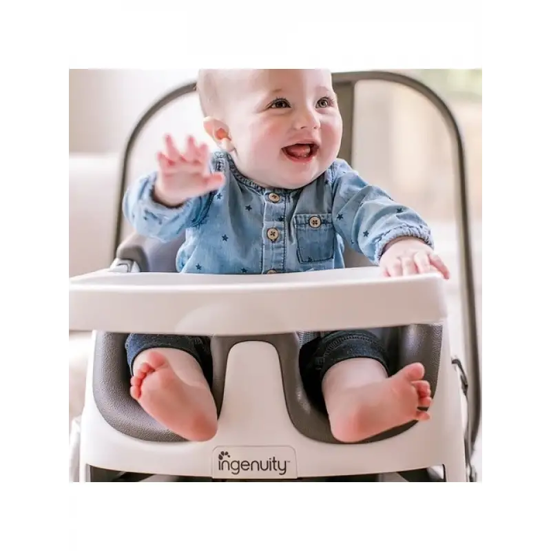 Ingenuity Baby Base Portatif Mama Sandalyesi Slate