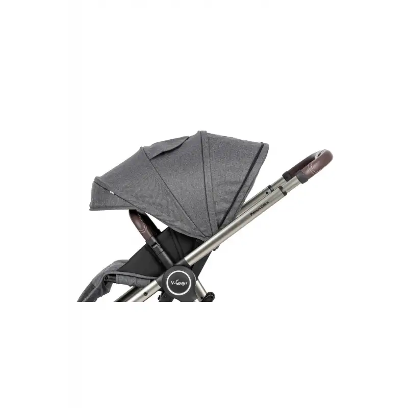Kanz V-Go2 Travel Sistem Bebek Arabası Gri
