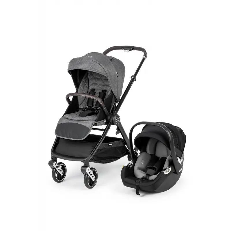 Kanz X-Go Ultimate Travel Sistem Bebek Arabası Silver Gri