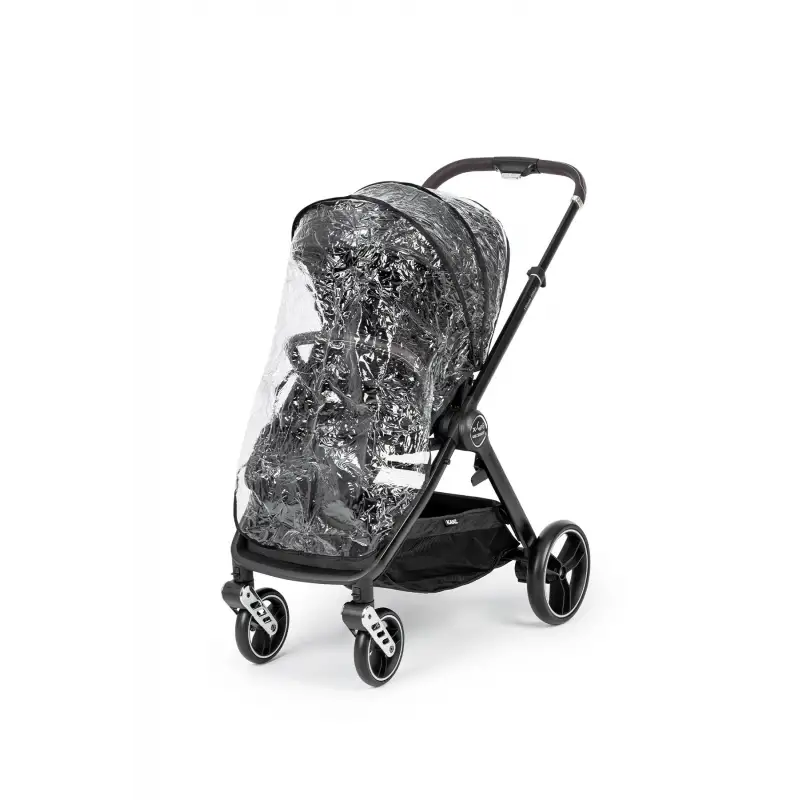 Kanz X-Go Ultimate Travel Sistem Bebek Arabası Silver Siyah