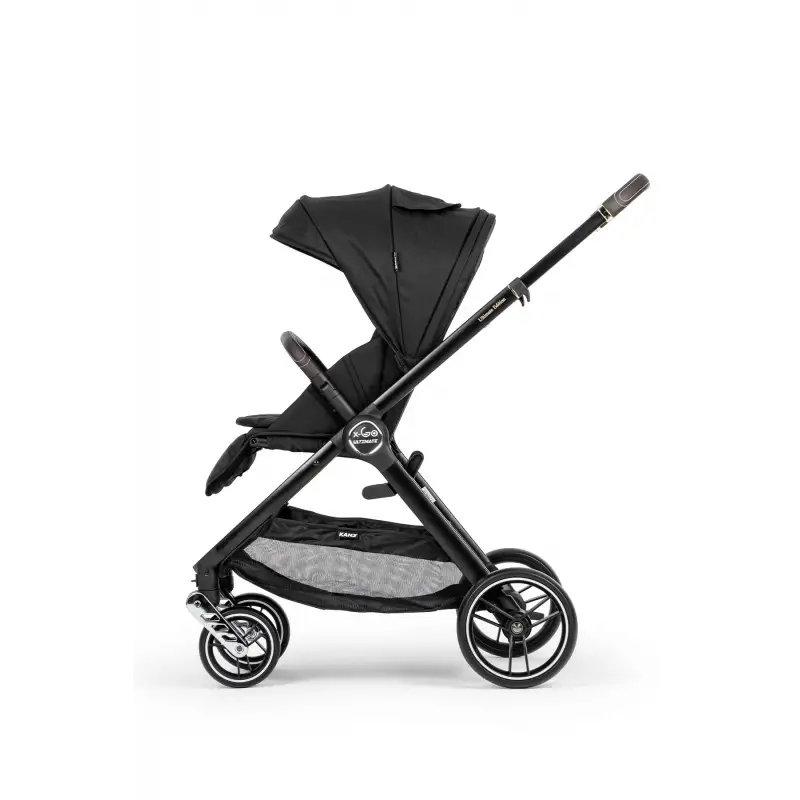 Kanz X-Go Ultimate Travel Sistem Bebek Arabası Silver Siyah