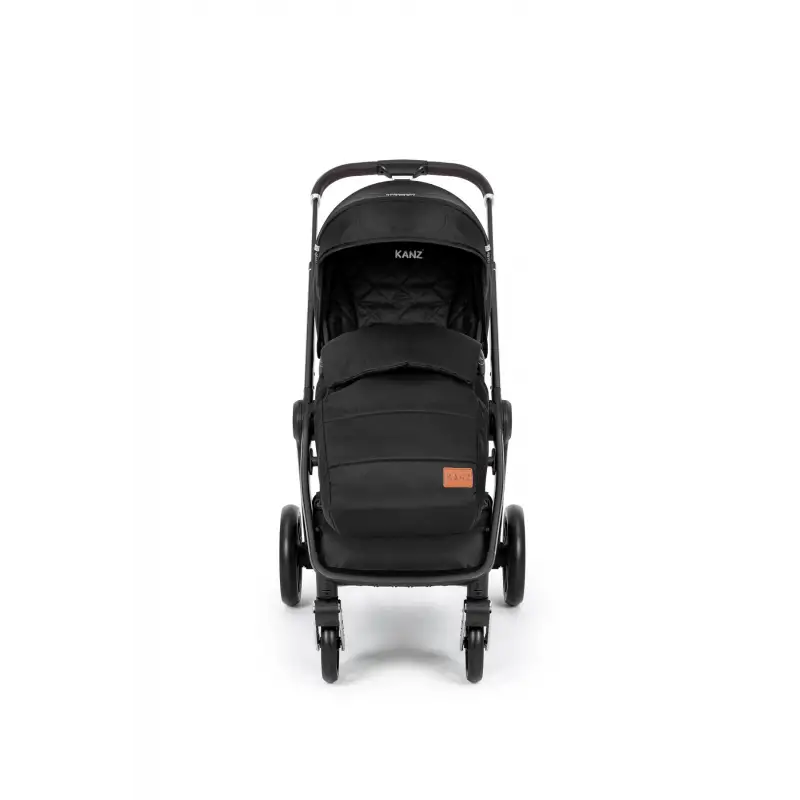 Kanz X-Go Ultimate Travel Sistem Bebek Arabası Silver Siyah