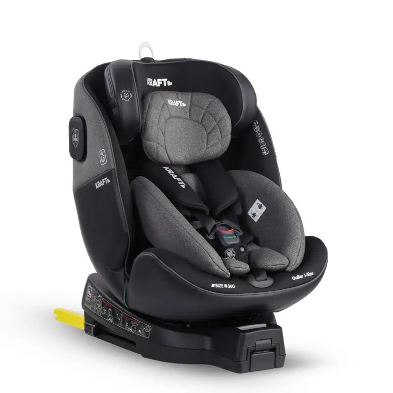 Kraft Galler I-Size Oto Koltuğu 0-36 Kg Black