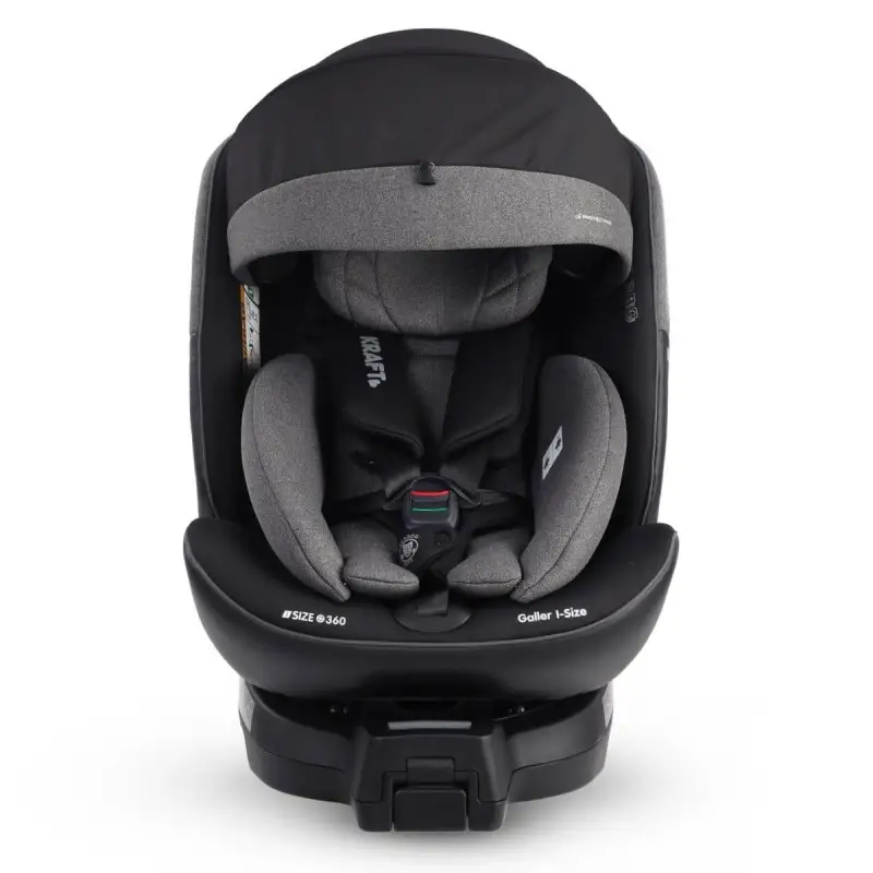 Kraft Galler I-Size Oto Koltuğu 0-36 Kg Black