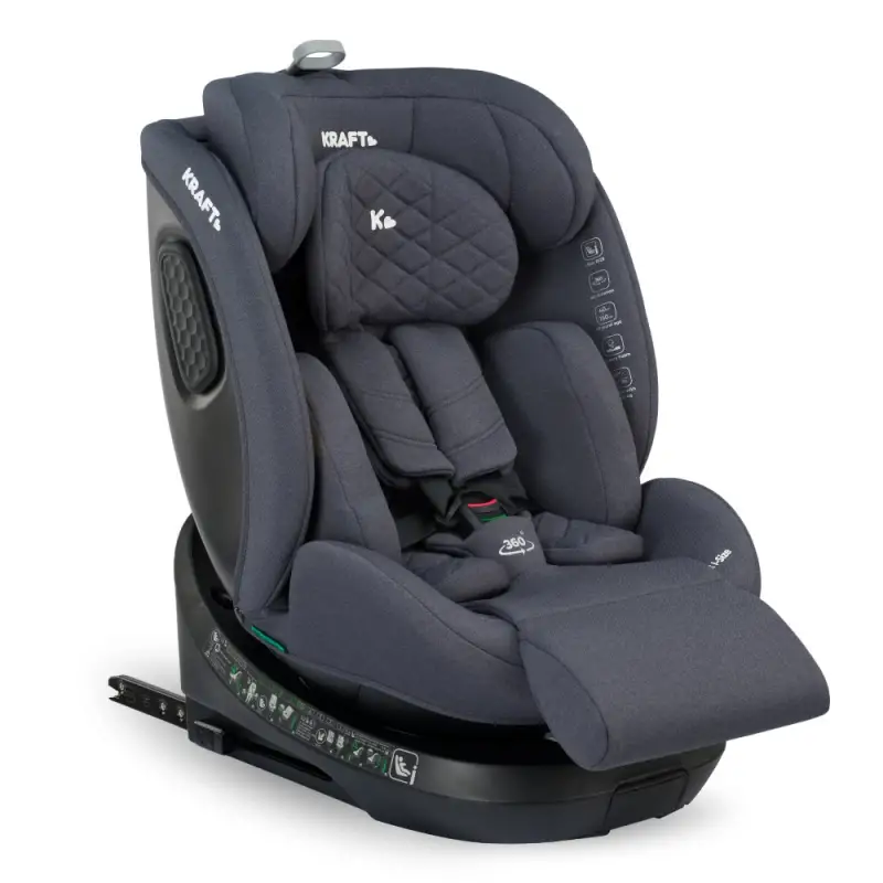 Kraft Royal Pr Oto Koltuğu 0-36 Kg Dark Grey