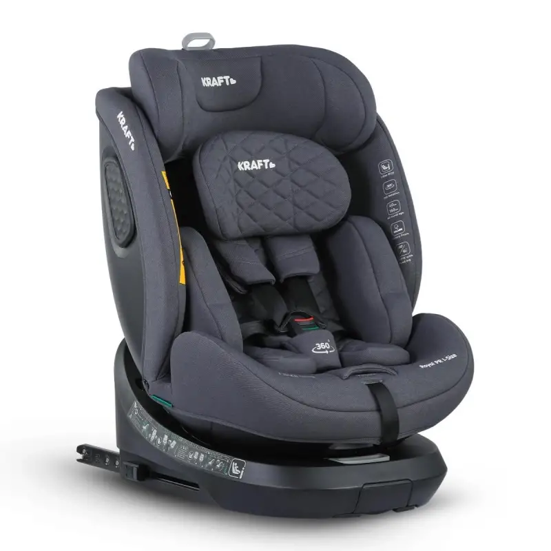 Kraft Royal Pr Oto Koltuğu 0-36 Kg Dark Grey