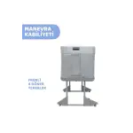 Chicco Next2me Forever Anne Yanı Beşik Ash Grey Cross Collectıon