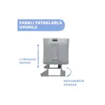 Chicco Next2me Forever Anne Yanı Beşik Ash Grey Cross Collectıon