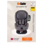 Besafe İzi Comfort X3 ADACLI Oto Koltuğu 9-18 Kg Metallic Melange