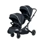 Prego 2223 Ibiza Plus Travel Sistem İkiz Bebek Arabası Siyah