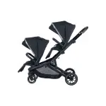 Prego 2223 Ibiza Plus Travel Sistem İkiz Bebek Arabası Siyah
