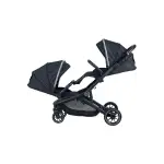 Prego 2223 Ibiza Plus Travel Sistem İkiz Bebek Arabası Siyah