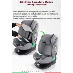 Prego Q9004 Tronfix I-Size Oto Koltuğu 0-36 Kg Gri