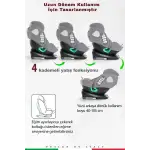 Prego Q9004 Tronfix I-Size Oto Koltuğu 0-36 Kg Gri