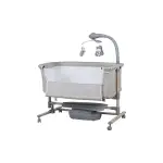 Prego Carmela Anne Yanı Elektrikli Uzaktan Kumandalı Dönenceli Beşik Bej