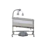 Prego Carmela Anne Yanı Elektrikli Uzaktan Kumandalı Dönenceli Beşik Bej