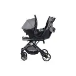Prego 2037 Aria Plus Kabin Travel Sistem Bebek Arabası Gri