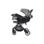 Prego 2037 Aria Plus Kabin Travel Sistem Bebek Arabası Gri