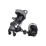 Prego 2037 Aria Plus Kabin Travel Sistem Bebek Arabası Gri