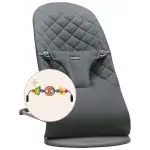 Babybjörn Bliss Ana Kucağı Oyuncaklı Woven Anthracite
