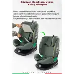 Prego Q9004 Tronfix I-Size Oto Koltuğu 0-36 Kg Yeşil