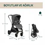 Chicco Bellagio Bebek Arabası Fir Tree