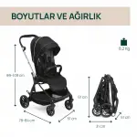 Chicco One4Ever Lounge Travel Sistem Bebek Arabası Black Beauty