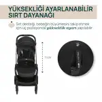Chicco One4Ever Lounge Travel Sistem Bebek Arabası Black Beauty