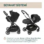 Chicco One4Ever Lounge Travel Sistem Bebek Arabası Black Beauty