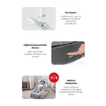 Kanz Robin Elektrikli Pilli Ana Kucağı Cool Grey
