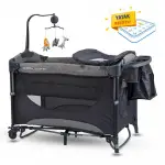 Kraft Denver Pr Anne Yanı Oyun Parkı Yatak Hediyeli 63x105 cm Dark Grey