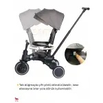 Merkür Bebe 9in1 Hawk Üç Tekerlekli Bebek ve Çocuk Bisikleti Siyah