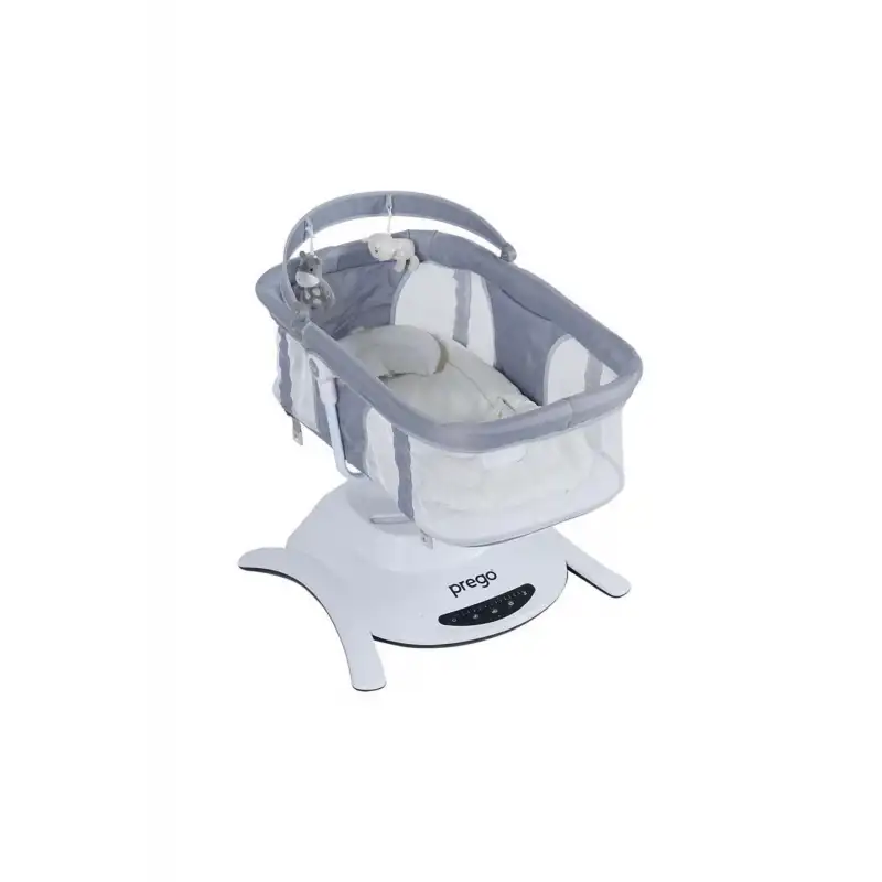 Prego Yummy Portbebeli Elektrikli Beşik Gri 4086p