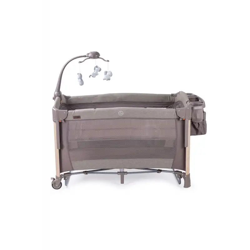 Prego 8069 Elips Plus Anne Yanı Oyun Parkı 70x120 cm Bej