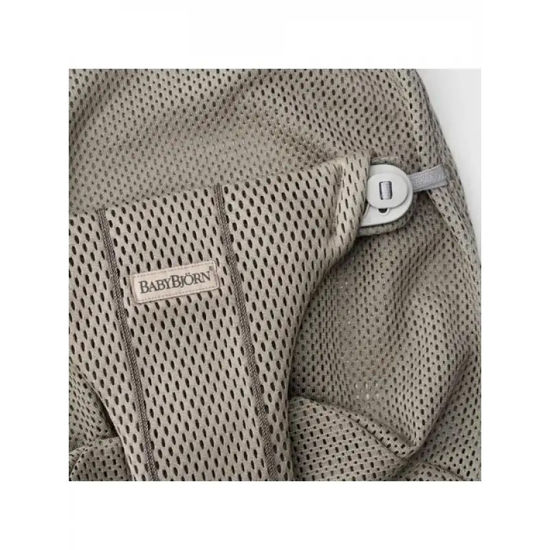 BabyBjörn Bliss Ana Kucağı Mesh Grey Beige Pastel Oyuncaklı
