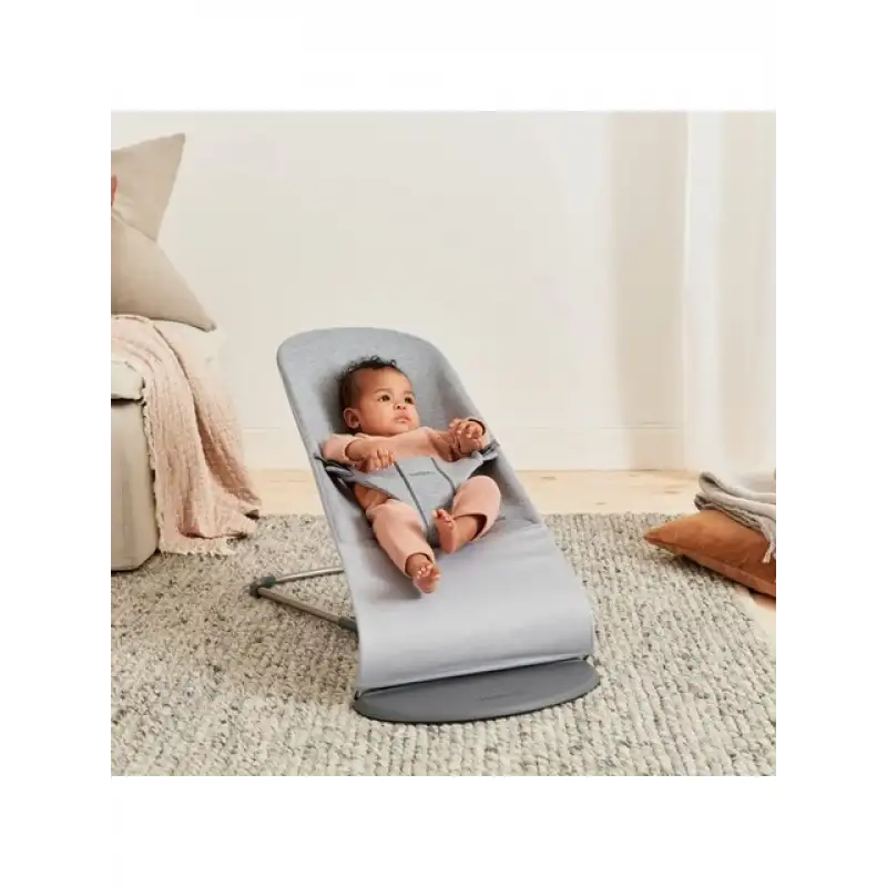BabyBjörn Balance Bliss Ana Kucağı Cotton 3D Jersey Light Grey