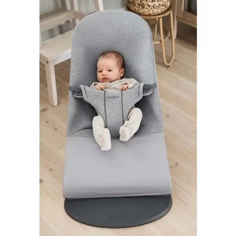 BabyBjörn Balance Bliss Ana Kucağı Cotton 3D Jersey Light Grey
