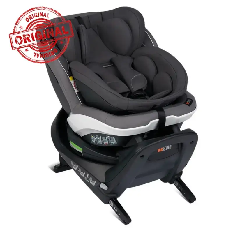 BeSafe iZi Turn B I-Size Oto Koltuğu 0-18 Kg Metallic Melange