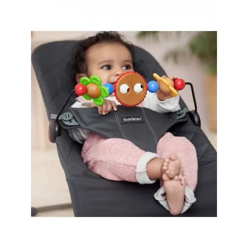 BabyBjörn Bliss Ana Kucağı Oyuncaklı Woven Anthracite