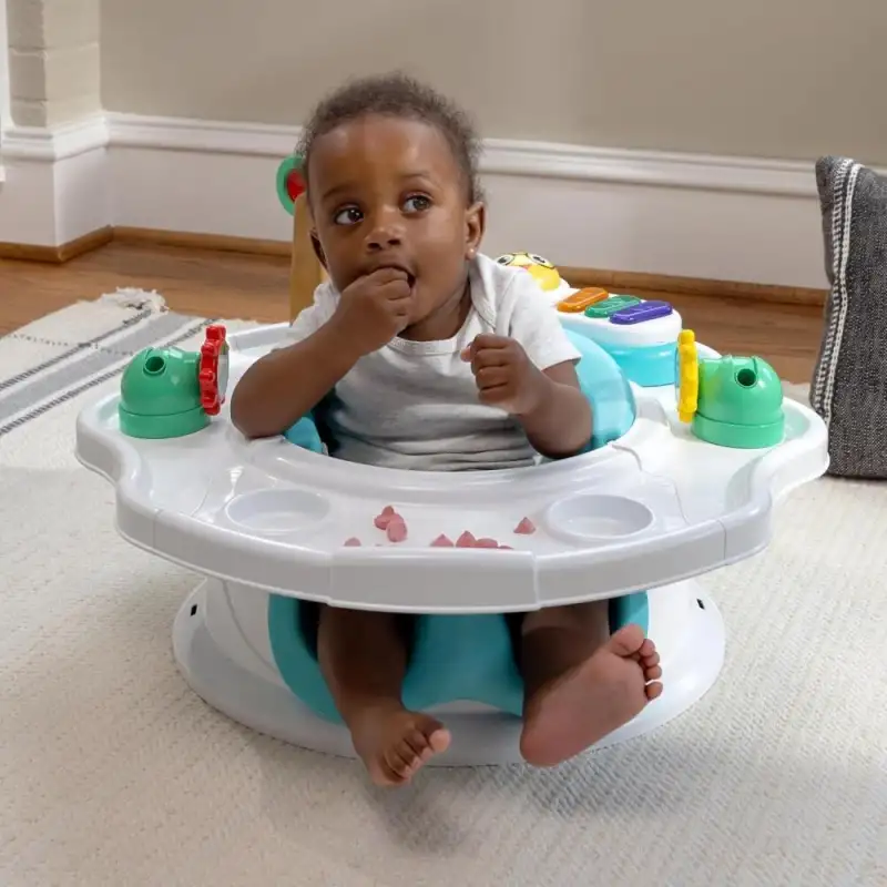 Baby Einstein SuperSeat Touch of Tunes 3 in 1 Portatif Mama Sandalyesi Beyaz