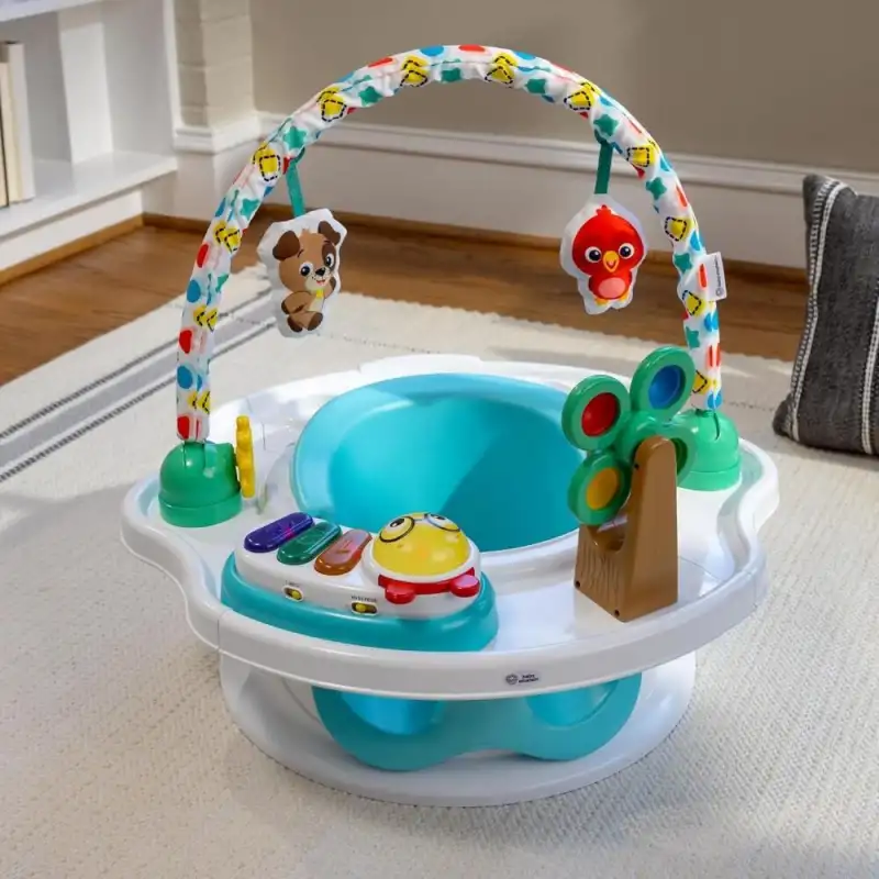 Baby Einstein SuperSeat Touch of Tunes 3 in 1 Portatif Mama Sandalyesi Beyaz