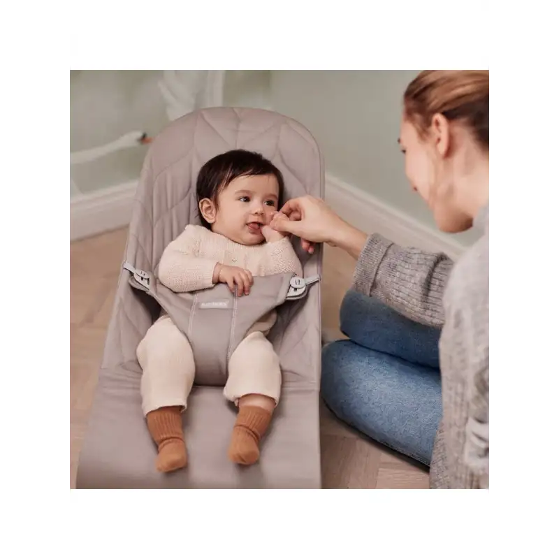BabyBjörn Bliss Ana Kucağı Petal Woven Sand Grey