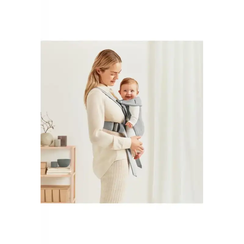 BabyBjörn Kanguru Mini 3D Jersey Light Grey