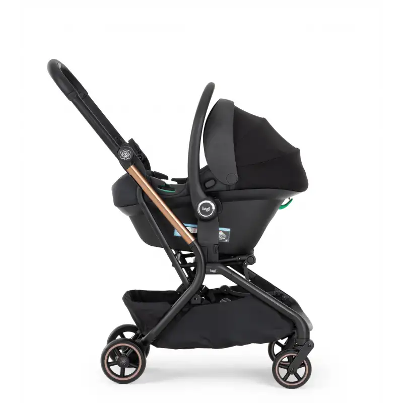 Bagi Atom Kabin Boy Bebek Arabası Black Gold