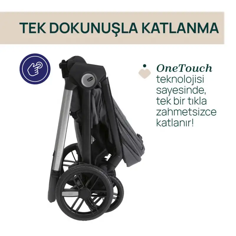 Chicco Bellagio Bebek Arabası Lunar Rock