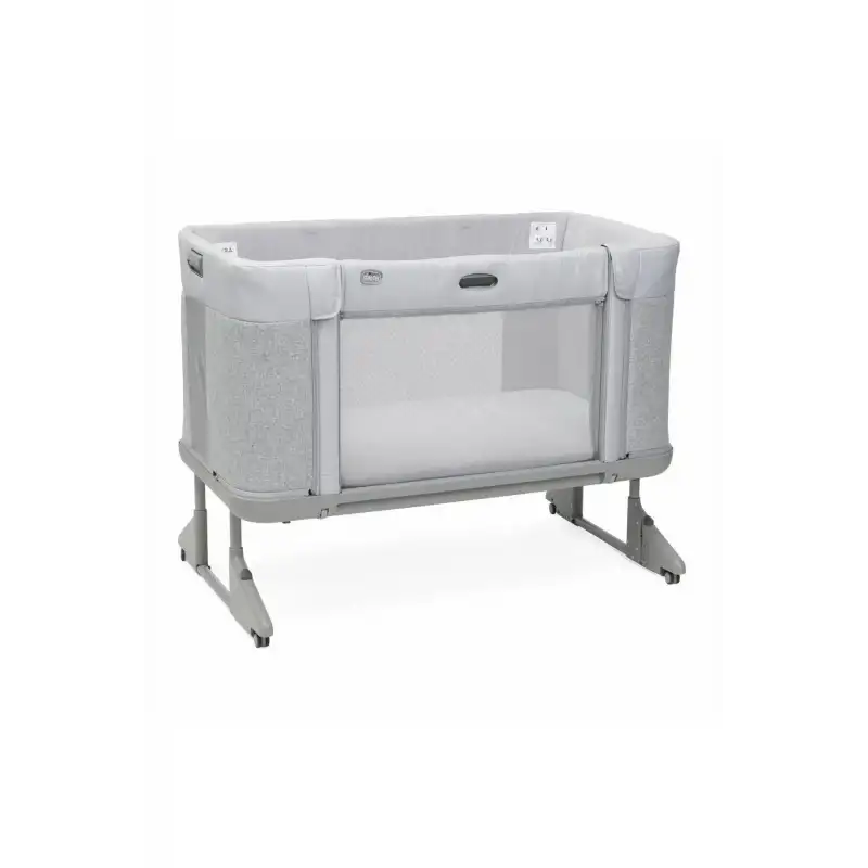 Chicco Next2Me Forever Anne Yanı Beşik Ash Grey Cross Collection
