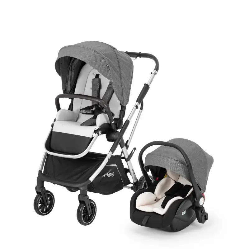 Kanz n-Go Travel Sistem Bebek Arabası Gri