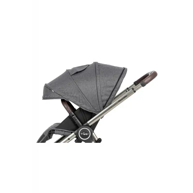Kanz V-Go2 Travel Sistem Bebek Arabası Gri