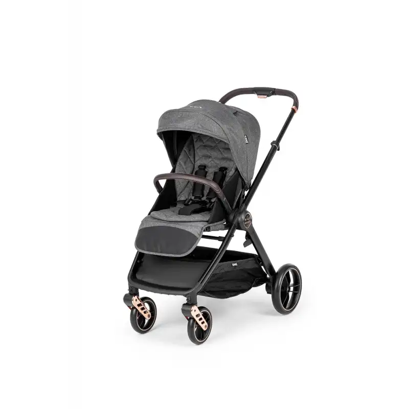 Kanz X-Go Ultimate Travel Sistem Bebek Arabası Rose Gold Gri