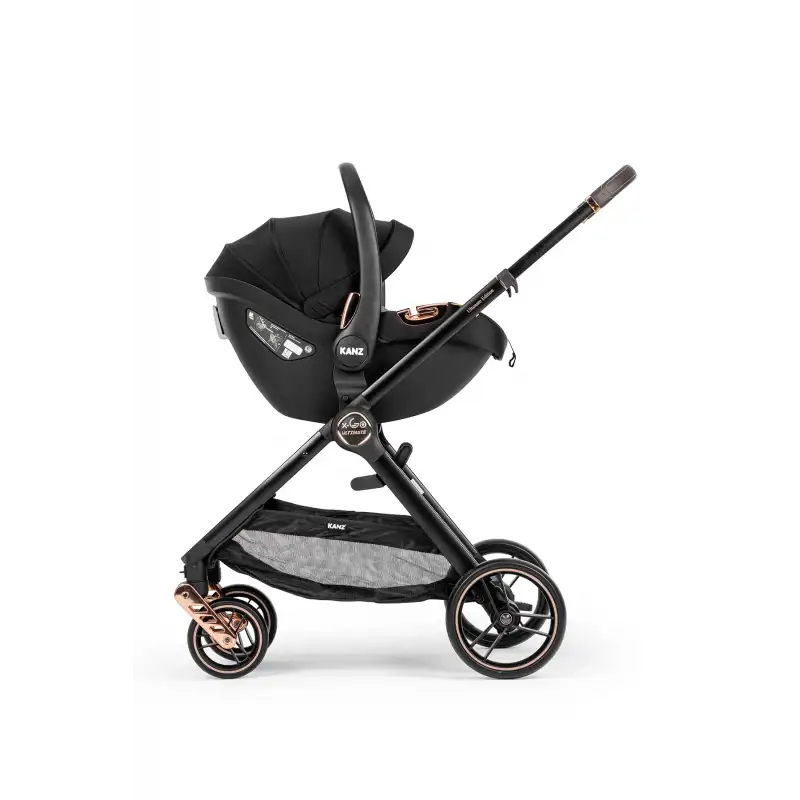 Kanz X-Go Ultimate Travel Sistem Bebek Arabası Rose Gold Gri